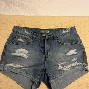 Billabong jean shorts